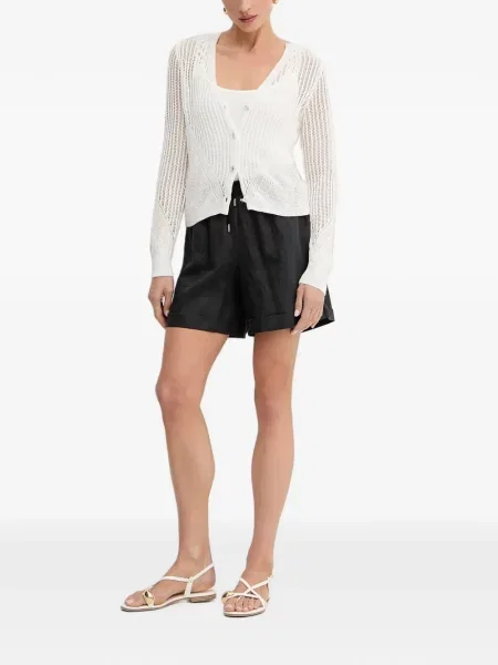Cardigan Morgan tricotate alb