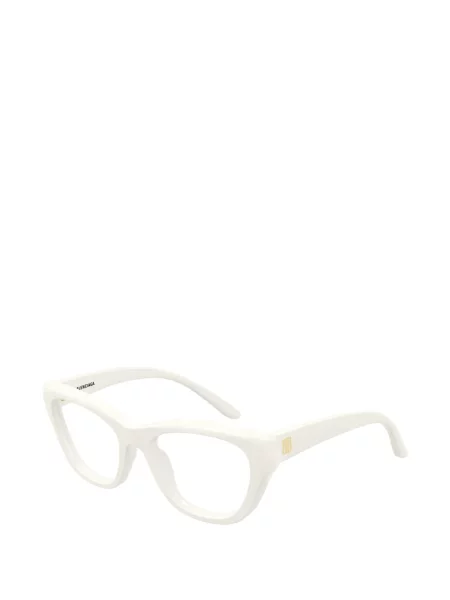 Ochelari de soare Balenciaga Eyewear cu autograf alb