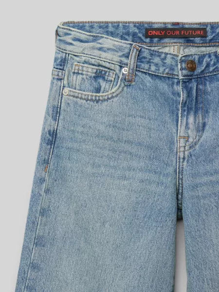 Jeansy o kroju baggy z mieszanki bawełny model ‘BROOME’ Only niebieskie