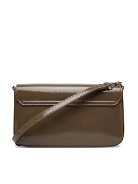 Furla crossbody kabelka dámska kožená Iride S hnedá