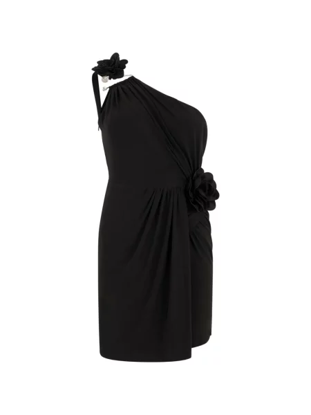 Rochie mini Philipp Plein cu un umăr gol negru
