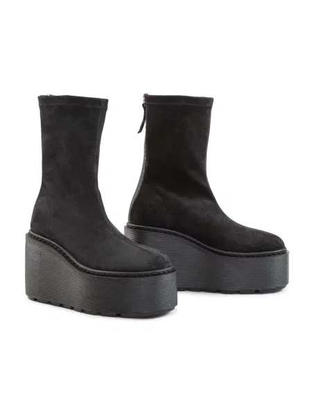Buty do kostki Vic Matie zamszowe czarne