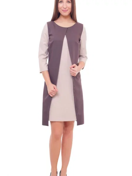 Сукня міні LadyLike коричневий