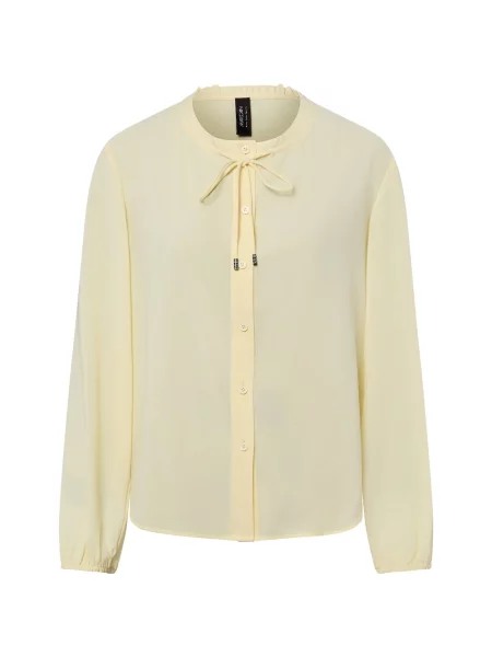 Marc Cain Bluzka Kobiety jednolity 36 żółty