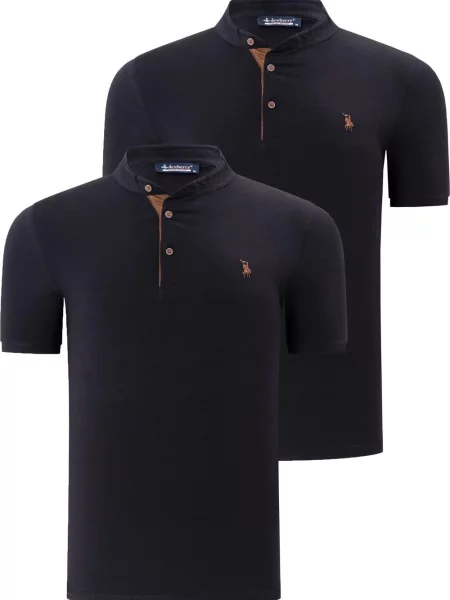 Tricou polo Dewberry negru
