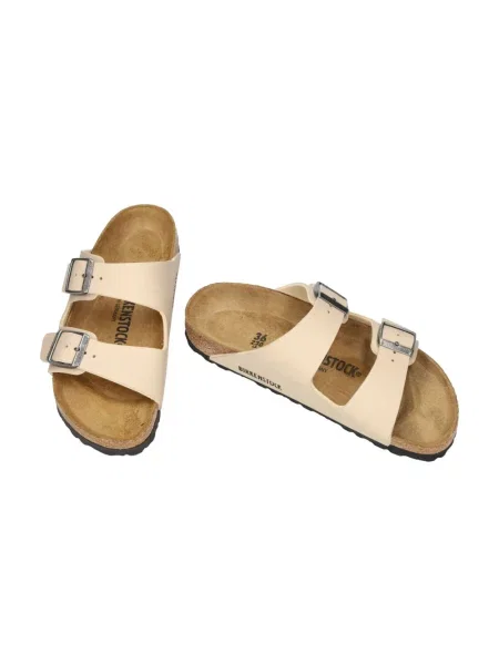 Klapki Birkenstock beżowe
