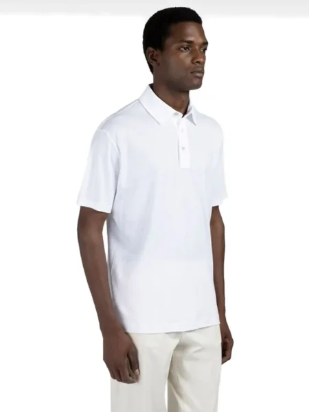 Polo Paul & Shark alb