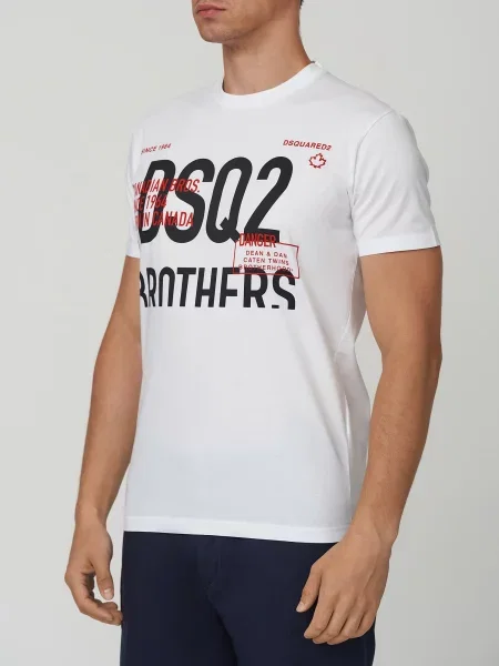 Футболка Dsquared2 біла