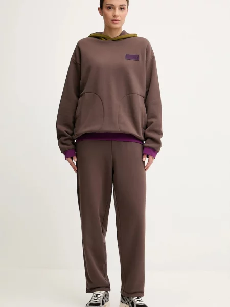 Спортивные штаны Ea7 Emporio Armani коричневые
