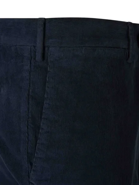 Pantaloni Pt Torino de catifea cord albastru