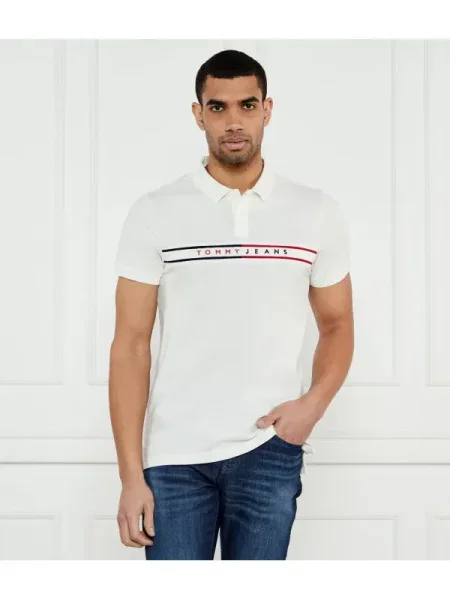 Tommy Jeans Polo alb