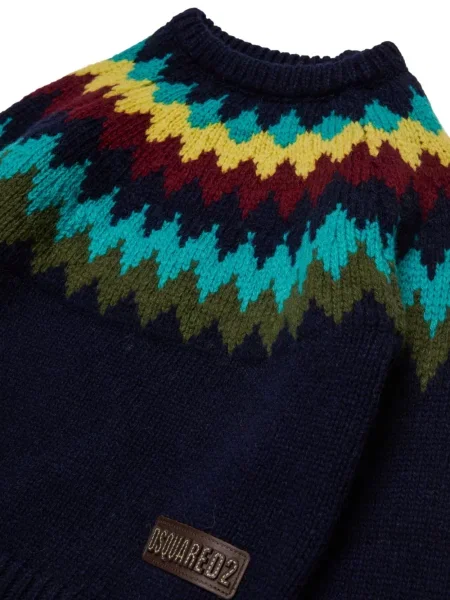Sweter dziecięcy Dsquared2 niebieski