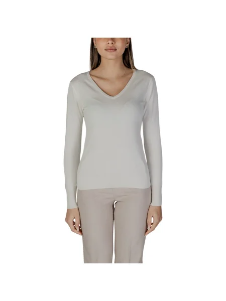 Bluză Street One din jerseu streetstyle alb