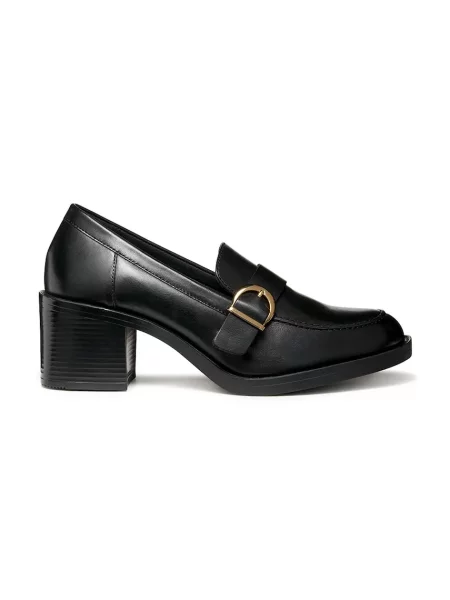 Pantofi cu toc Geox din piele negru