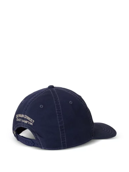 Tricou polo Polo Ralph Lauren cu autograf în carouri de in albastru