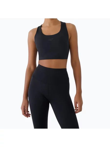 Tréninková podprsenka 4F Multiactive deep black černá