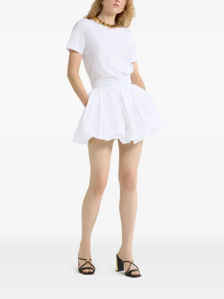 Tricou Patou cu spatele deschis alb