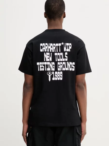 Carhartt WIP S/S Blocks T-Shirt t-shirt ανδρικό μαύρο