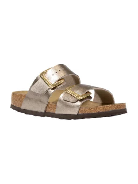 Klapki Birkenstock szare