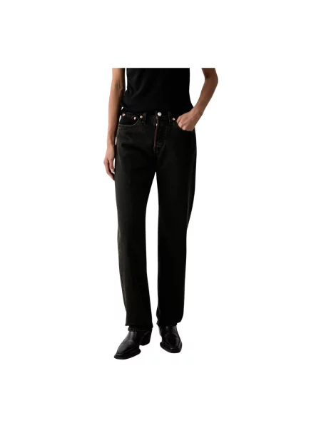 Jeansy straight leg Levi's 501 czarne