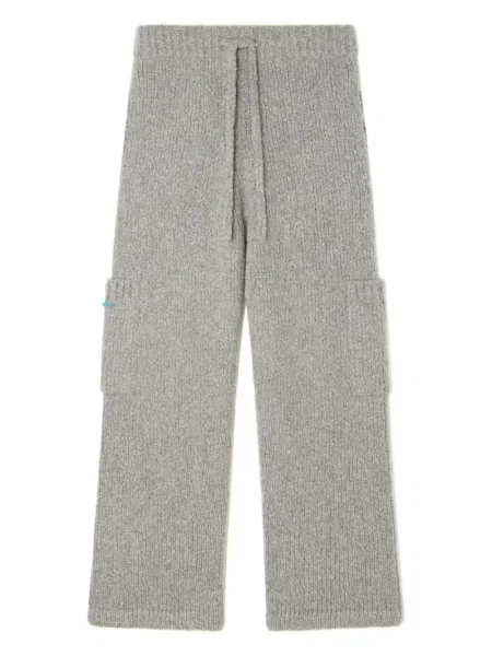 Pantaloni Alanui tricotate gri