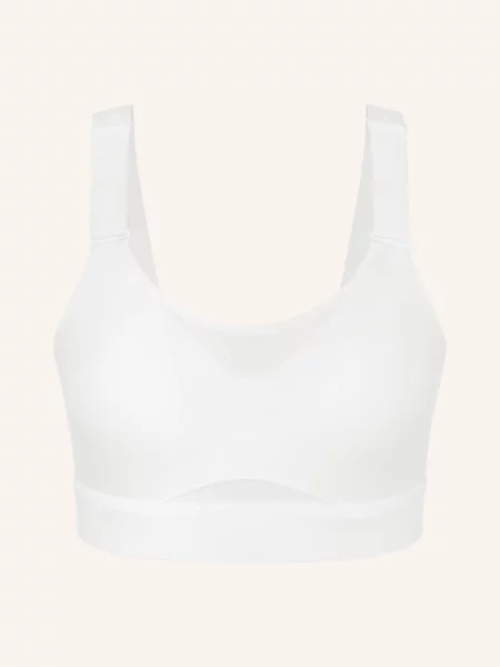 Under Armour Biustonosz Sportowy Ua Infinity High Z Siateczką weiss biały