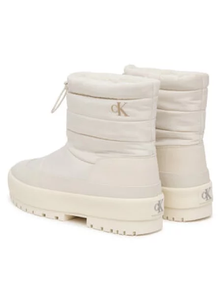 Čizme za snijeg Calvin Klein Vulc Flatform Snowboot Nyl Krem