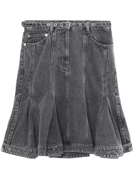 Fustă din denim 3.1 Phillip Lim gri