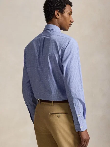 Polo Ralph Lauren srajca z elastanom modra