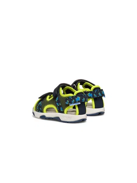 Sandály Geox khaki
