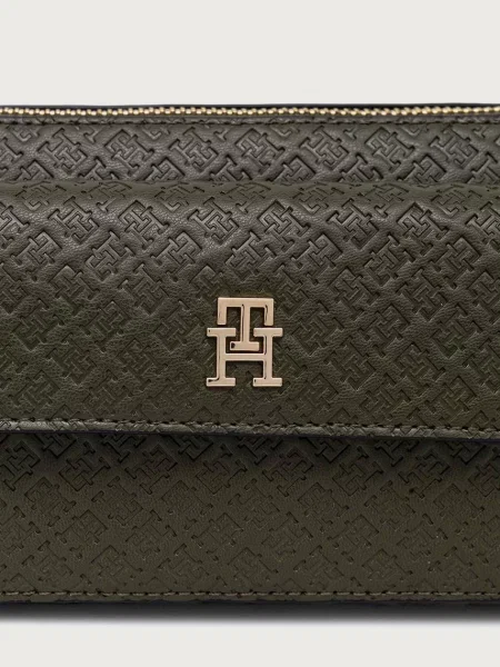 Tommy Hilfiger чанта crossbody дамска зелено