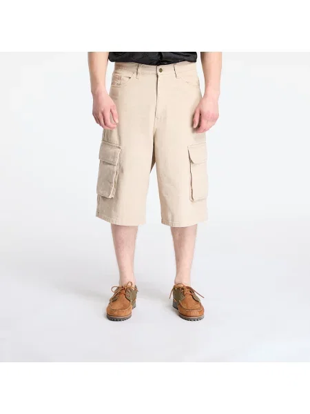 Къси панталони Karl Kani Og Baggy Twill Shorts Beige S бежово