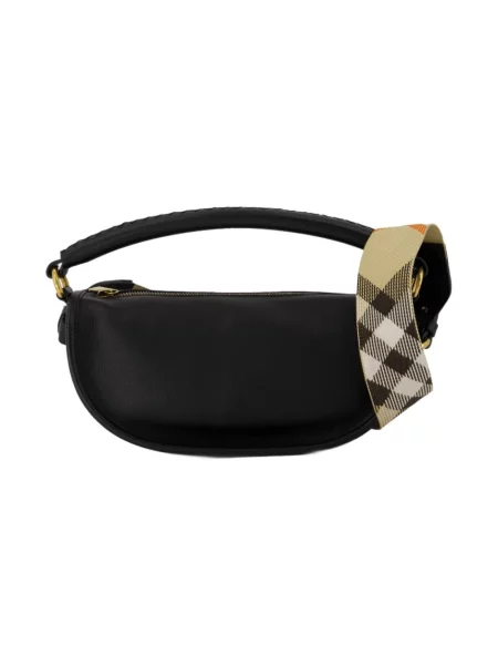 Torebka Burberry skórzana czarna