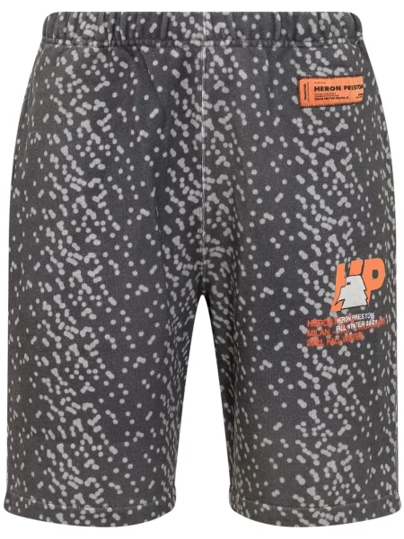 Pantaloni scurți Heron Preston cu buline negru