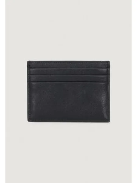 Kožená peňaženka Calvin Klein Jeans čierna