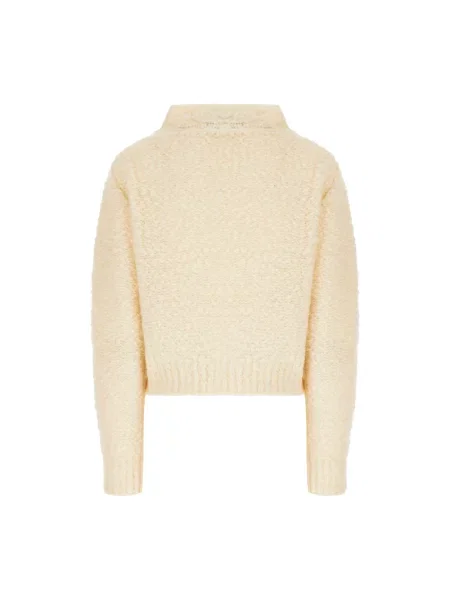Sweter z golfem Isabel Marant do golfa beżowy