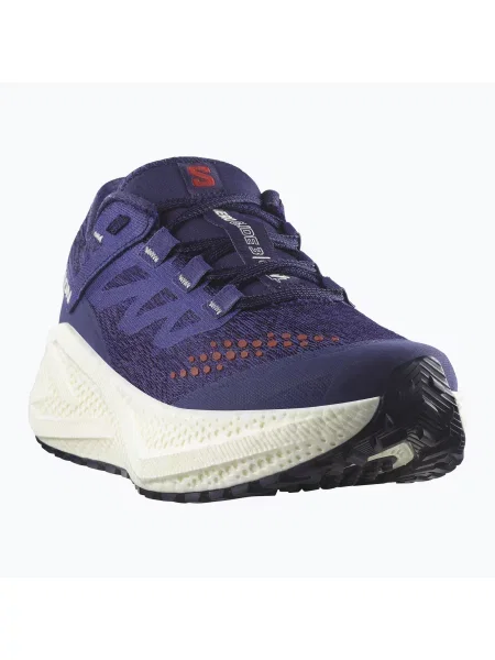 Кросівки для бігу Salomon Aero Glide 3 Gravel astral aura/vanilla ice/haute red червоні