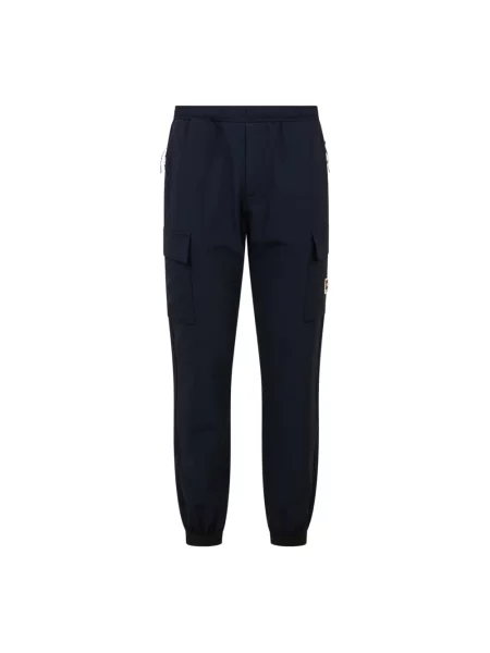 Spodnie cargo Aquascutum niebieskie