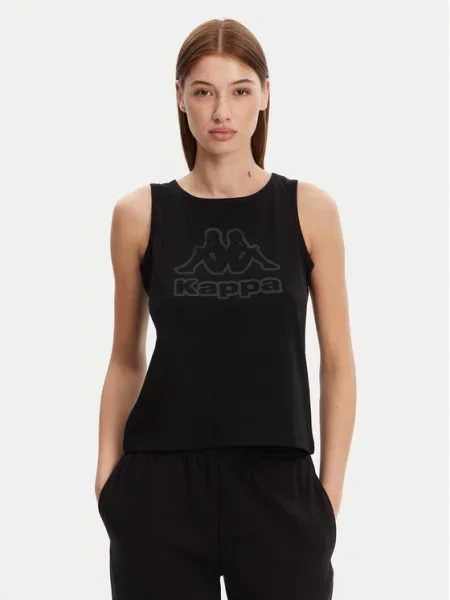 Kappa Топ Logo Gria Regular Fit чорний