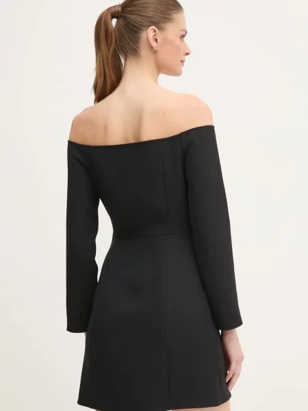 Šaty Calvin Klein Jeans mini černá