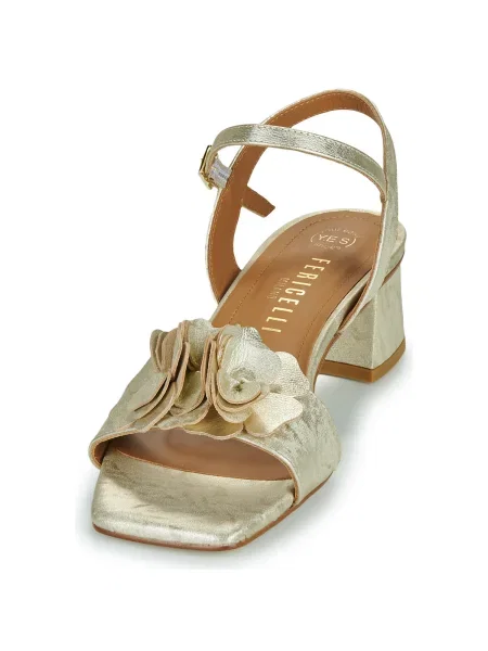 Pantofi Fericelli auriu