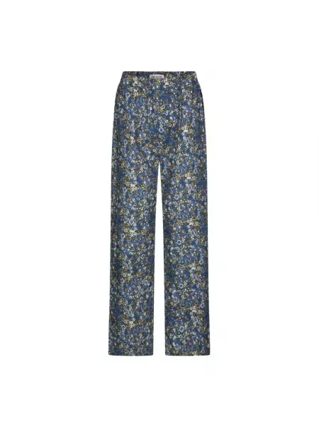 Wielobarwność spodnie Lollys Laundry niebieskie