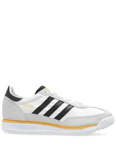 Sneakerși Adidas Ozweego din piele de căprioară alb