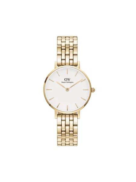 Daniel Wellington óra Petite 28 sárga női fehér