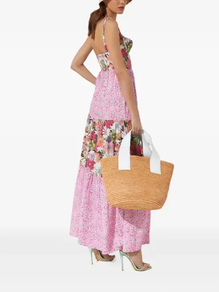 Rochie maxi Agua Bendita de costum roz