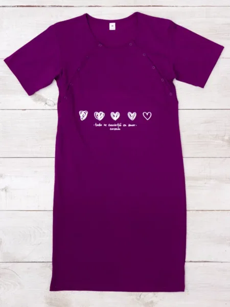 Нічна сорочка Носи своє фіолетовий