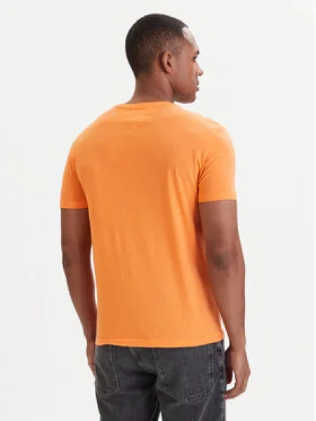 Tommy Jeans Tričko JASPE' oranžová
