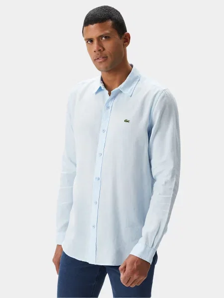 Рубашка Lacoste синяя