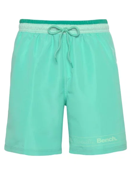 BENCH Kratke kopalne hlače turkizna / petrol / meta