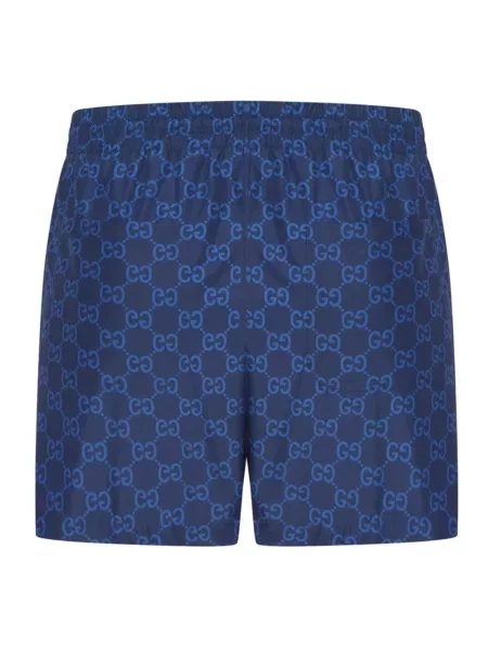 Kąpielówki Gucci w paski niebieskie